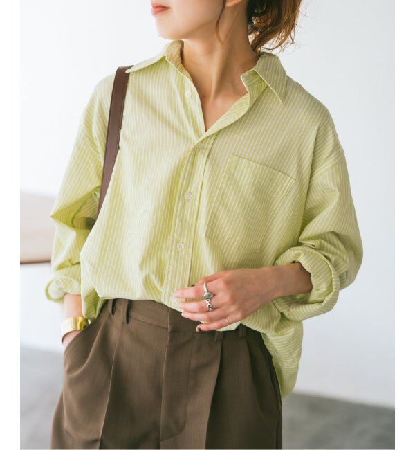 【スピック＆スパン/Spick & Span】 《追加》オックススタンダードシャツ