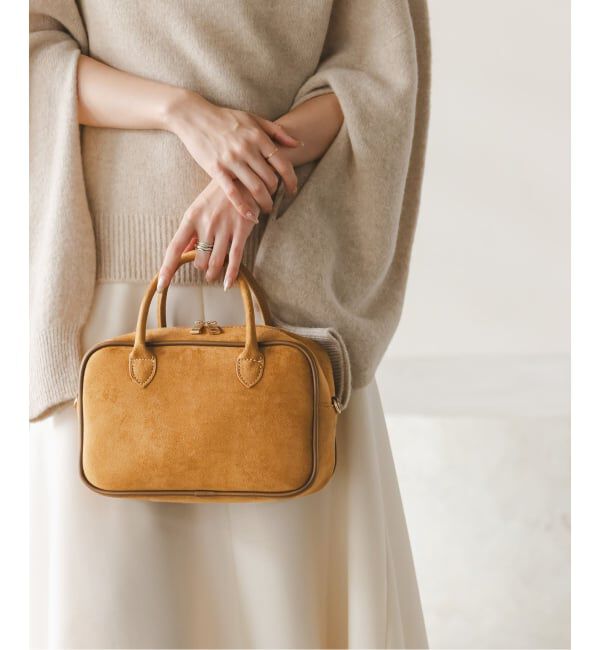 【スピック＆スパン/Spick & Span】 VELETTO/ベレット エコスウェードボストン