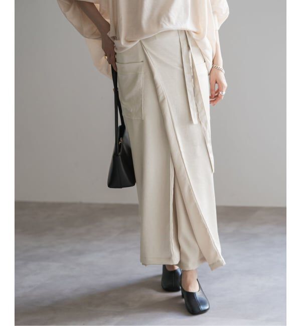 ߥͤ㤨֡ڥԥåѥ/Spick & Span COG THE BIGSMOKE/ӥå⡼ MINA DOUBLE WRAP SKIRTפβǤʤ33,000ߤˤʤޤ