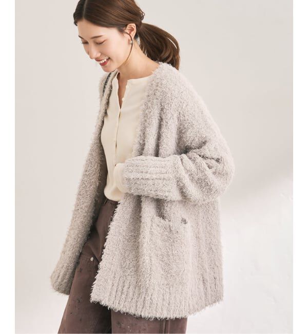 ファッションメンズなら|【スピック＆スパン/Spick & Span】 ≪WEB限定 / 追加≫CURLY ガウンニット