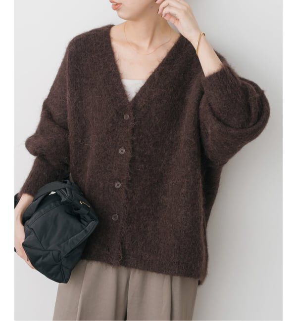 メンズファッションの一押し|【スピック&スパン/Spick & Span】 アルパカ混ニットカーディガン