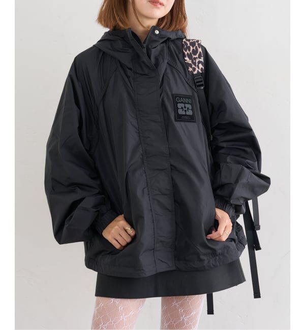 【スピック＆スパン/Spick & Span】 GANNI/ガニー Flyweight Nylon Jacket