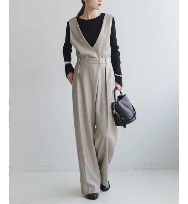 【スピック＆スパン/Spick & Span】 《WEB・有楽町店限定追加》3wayラメツイードオールインワン