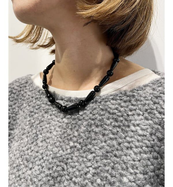 【スピック＆スパン/Spick & Span】 Completedworks/コンプリテッドワークス Onyx Necklace