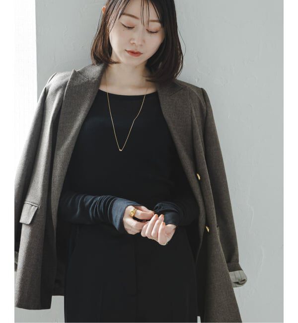 人気ファッションメンズ|【スピック＆スパン/Spick & Span】 《追加4》シアーテレコロングスリーブプルオーバー