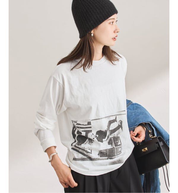 ファッションメンズなら|【スピック＆スパン/Spick & Span】 ラージフォトT