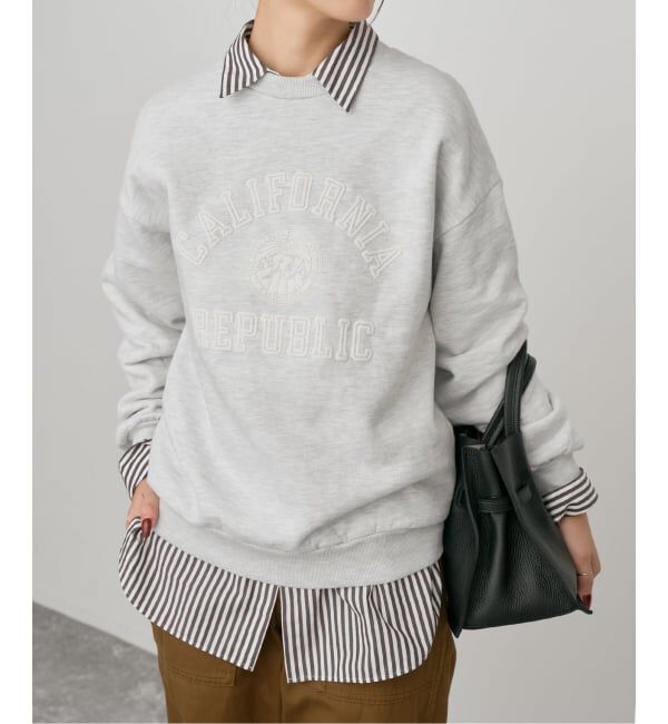 人気ファッションメンズ|【スピック＆スパン/Spick & Span】 SLOPPY SUPPLY / スラッピーサプライ REPUBLIC スウェット