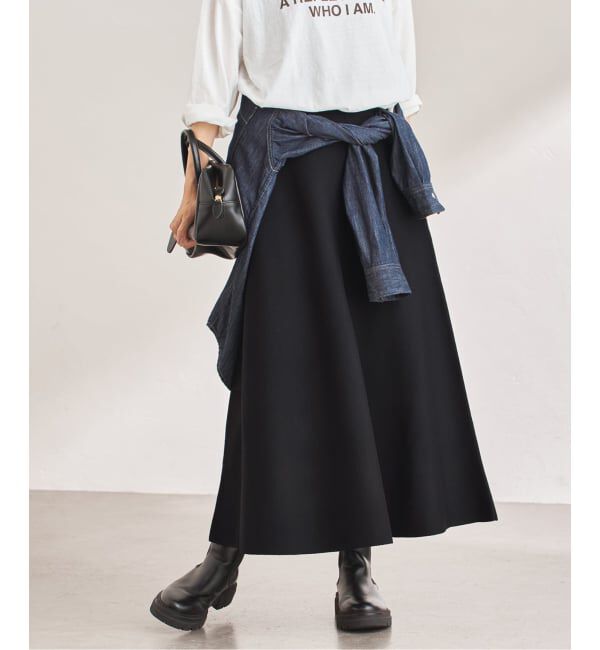 モールポルカドット コクーンスカート（TOMORROWLAND collection