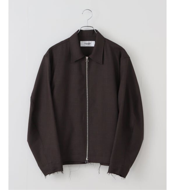 人気ファッションメンズ|【スピック＆スパン/Spick & Span】 JANE SMITH/ジェーンスミス WASHABLE WOOL TROPICAL ZIP BL