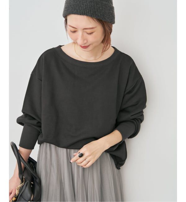 ファッションメンズのイチオシ|【スピック＆スパン/Spick & Span】 ボートネックスウェット