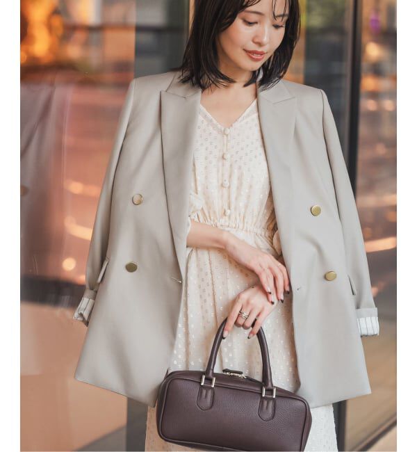 人気メンズファッション|【スピック&スパン/Spick & Span】 《追加》《WEB・一部店舗カラー》ウールフラノピークドラペルジャケット