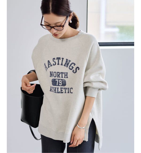 モテ系メンズファッション|【スピック&スパン/Spick & Span】 ≪予約≫ラグランポンチョプリントスエット