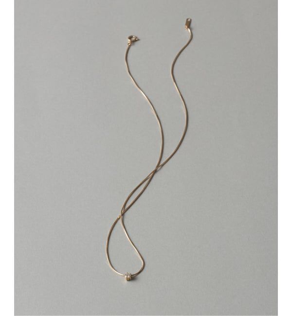 【スピック＆スパン/Spick & Span】 《予約》10thコンパクトチェーンダイヤネックレス K10