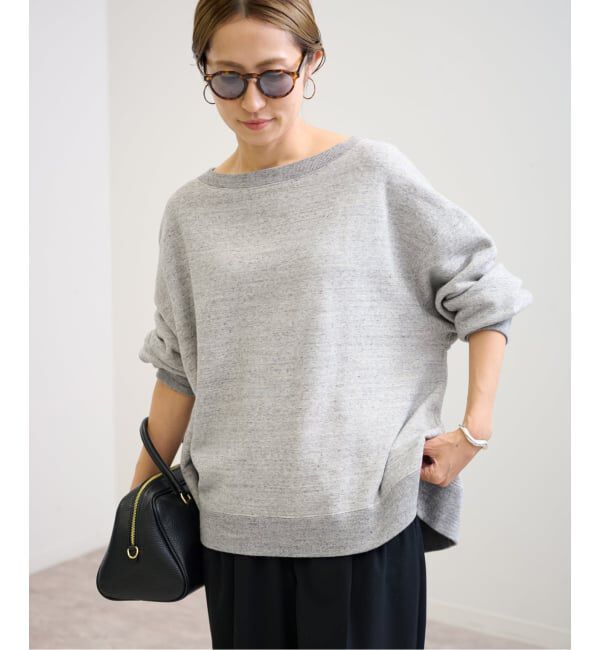 メンズファッションオススメ|【スピック＆スパン/Spick & Span】 ≪一部カラーWEB限定 / 追加予約≫ボートネックワイドスウェット 3