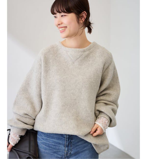 ファッションメンズお薦め|【スピック&スパン/Spick & Span】 SEEALL/シーオール OVERSIZED ARMOR SWEAT