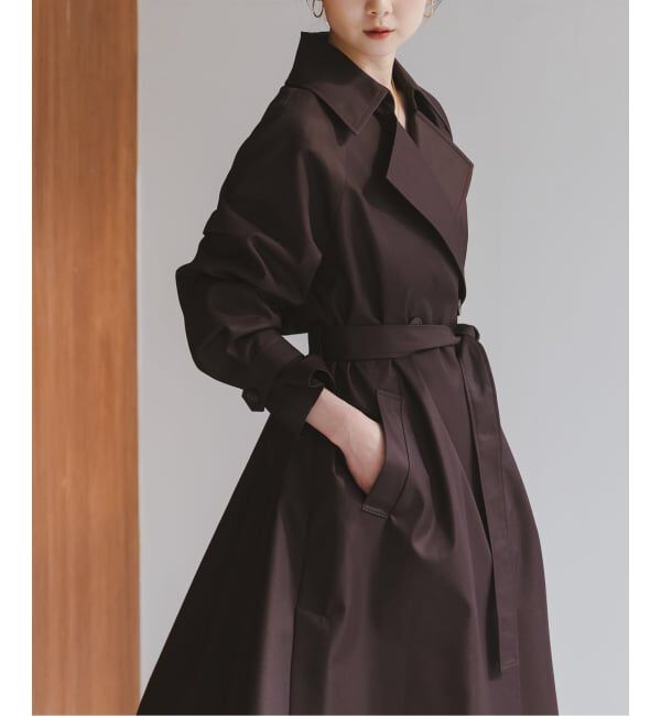 ファッションメンズお薦め|【スピック＆スパン/Spick & Span】 《26SS先行予約》グロウツイルバックニュアンストレンチコート