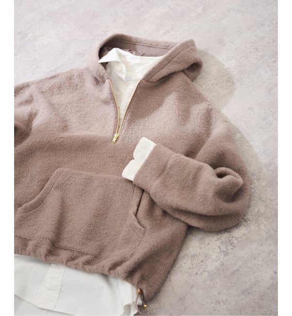 人気メンズファッション|【スピック＆スパン/Spick & Span】 PROTAGONISTA/プロタゴニスタ 別注BOAハーフジップフーディー