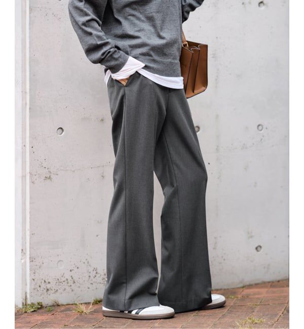 ファッションメンズなら|【スピック&スパン/Spick & Span】 ≪追加≫裏起毛フレアパンツ 5