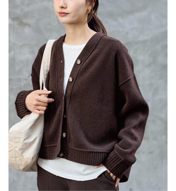 【スピック＆スパン/Spick & Span】 ≪WEB限定 / 追加予約≫AQUA Vネックカーディガン 2