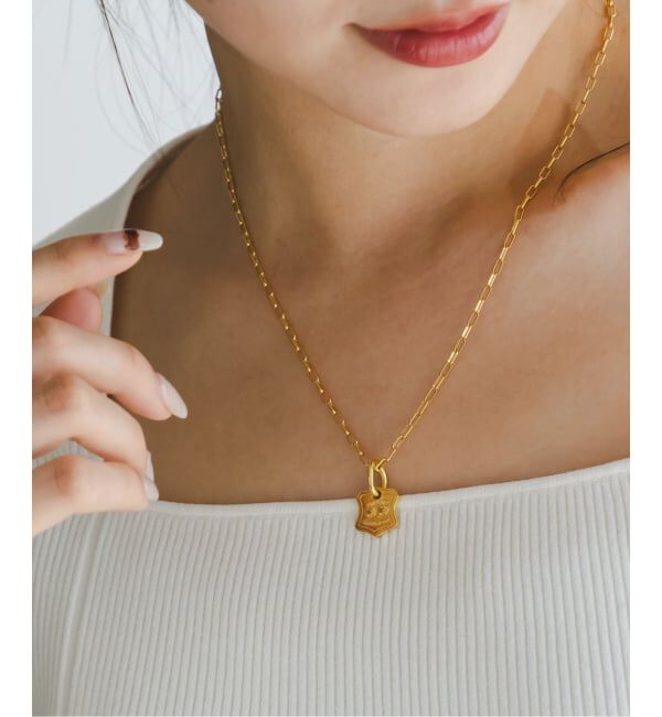 【スピック＆スパン/Spick & Span】 chibi jewels/チビジュエルズ Cherry Coin Necklace