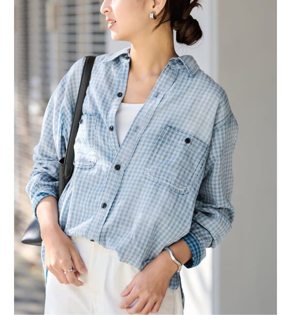 【スピック＆スパン/Spick & Span】 ≪追加予約≫PAYDAY /ペイデイ 別注シアーワークシャツ