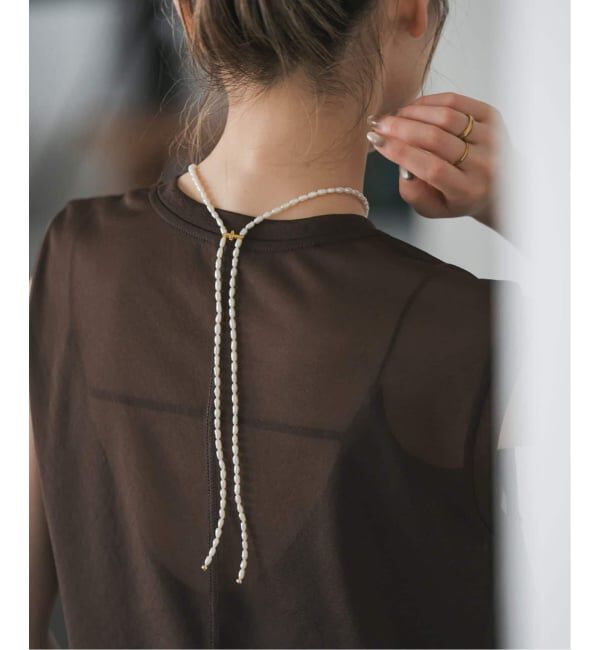 【スピック＆スパン/Spick & Span】 《追加予約2》MIHOKO SAKAI/ミホコサカイ パールラリエット