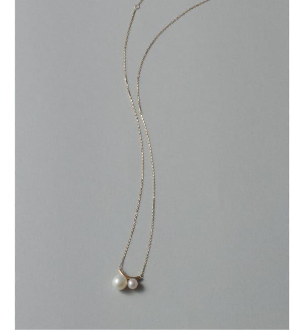 【スピック＆スパン/Spick & Span】 《WEB限定予約》ダブルパールネックレス K10