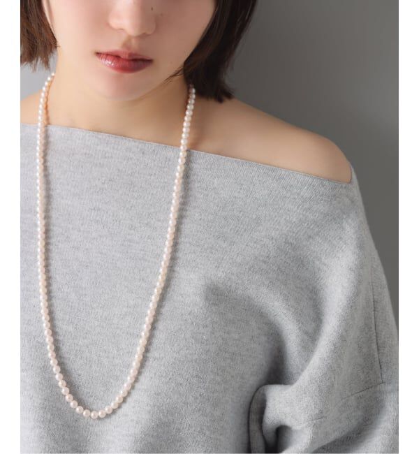 【スピック＆スパン/Spick & Span】 《予約》アコヤパール80cmネックレス SV