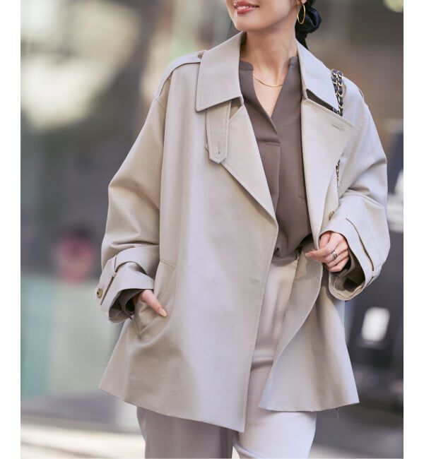 KELTY×Samansa Mos2】インサレーションミドルコート（Samansa Mos2