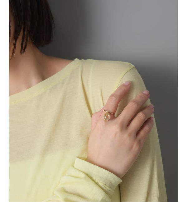 【スピック＆スパン/Spick & Span】 《予約》スイングルチルクォーツリング K10