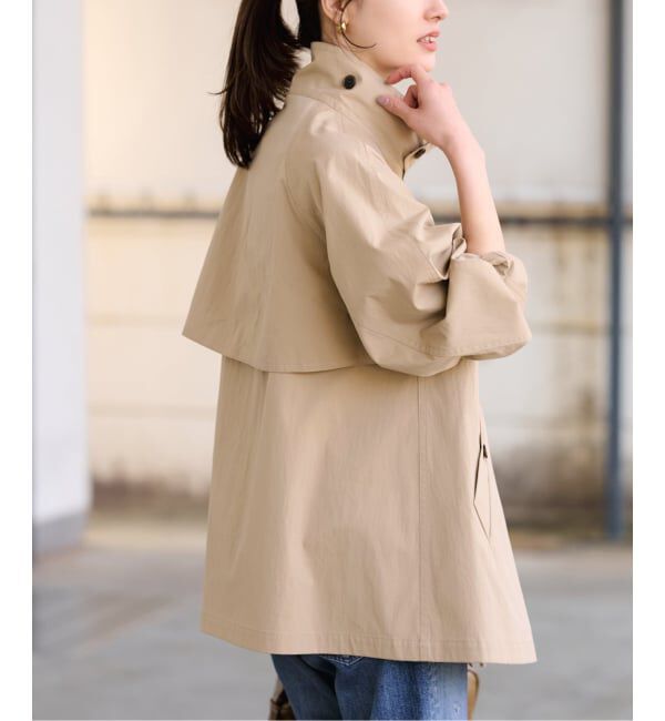 ヘリンボンツイードボンディングコーディガン　 　ブラウン×ベージュMIX ヘリンボンツイードボンディングコーディガン（ADAM ET ROPE