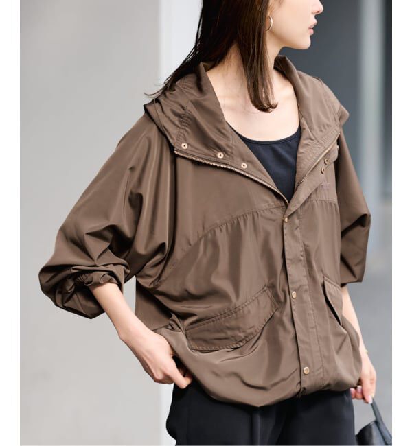 ヘリンボンツイードボンディングコーディガン（ADAM ET ROPE