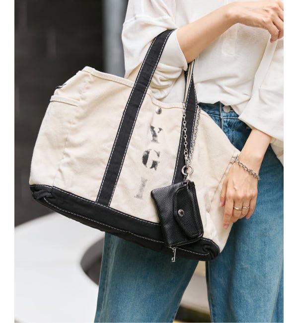 YA GOOD IDEAS STENCIL SHOULDER トート（FRAMeWORK）｜ルミネの