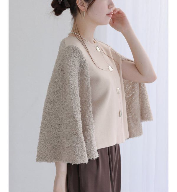 【ラ　トータリテ/La Totalite】 【洗える】TORRAZZO DONNA/トラッゾドンナ 別注フレアケープジャケット