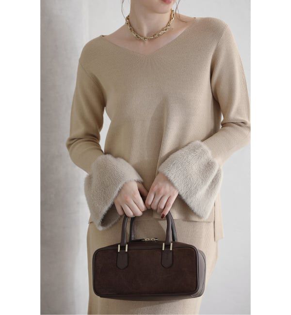 【ラ　トータリテ/La Totalite】 【洗える】セットアップニット