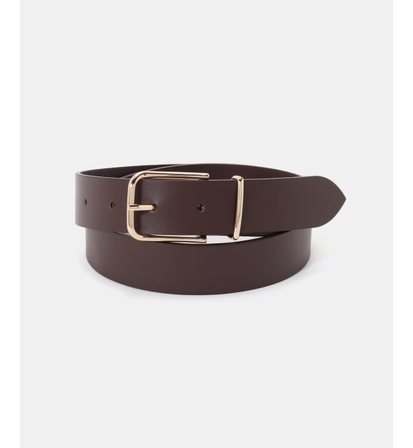 【ラ　トータリテ/La Totalite】 LEFIJE/レフィエ レザーベルト 30mm