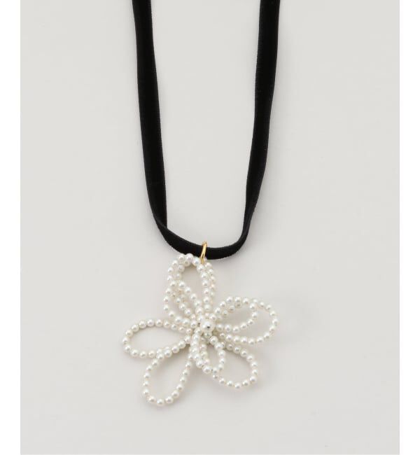 【ラ　トータリテ/La Totalite】 POP ADER.bijoux/ポップ アデルビジュー Noemie velour necklace