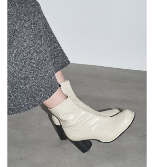 【ル　タロン/LE TALON】 《追加》GRISE6cmバルブトゥソフトショートブーツ