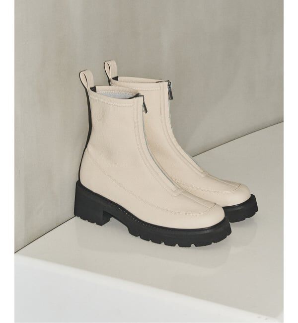 【ル　タロン/LE TALON】 GRISEタンクソールセンタージップショートブーツ