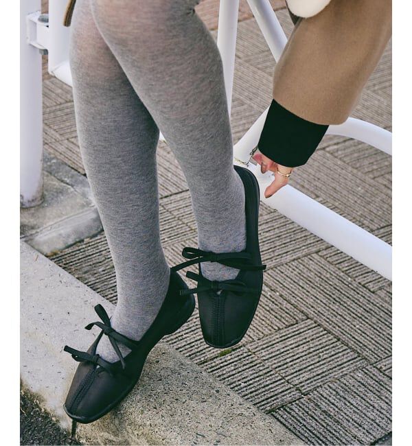 【ル　タロン/LE TALON】 《追加予約》Lダブルリボンバレリーナ