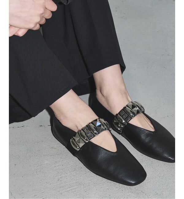 GRISEレザーWストラップメリージェーン（GRISE）｜ルミネの