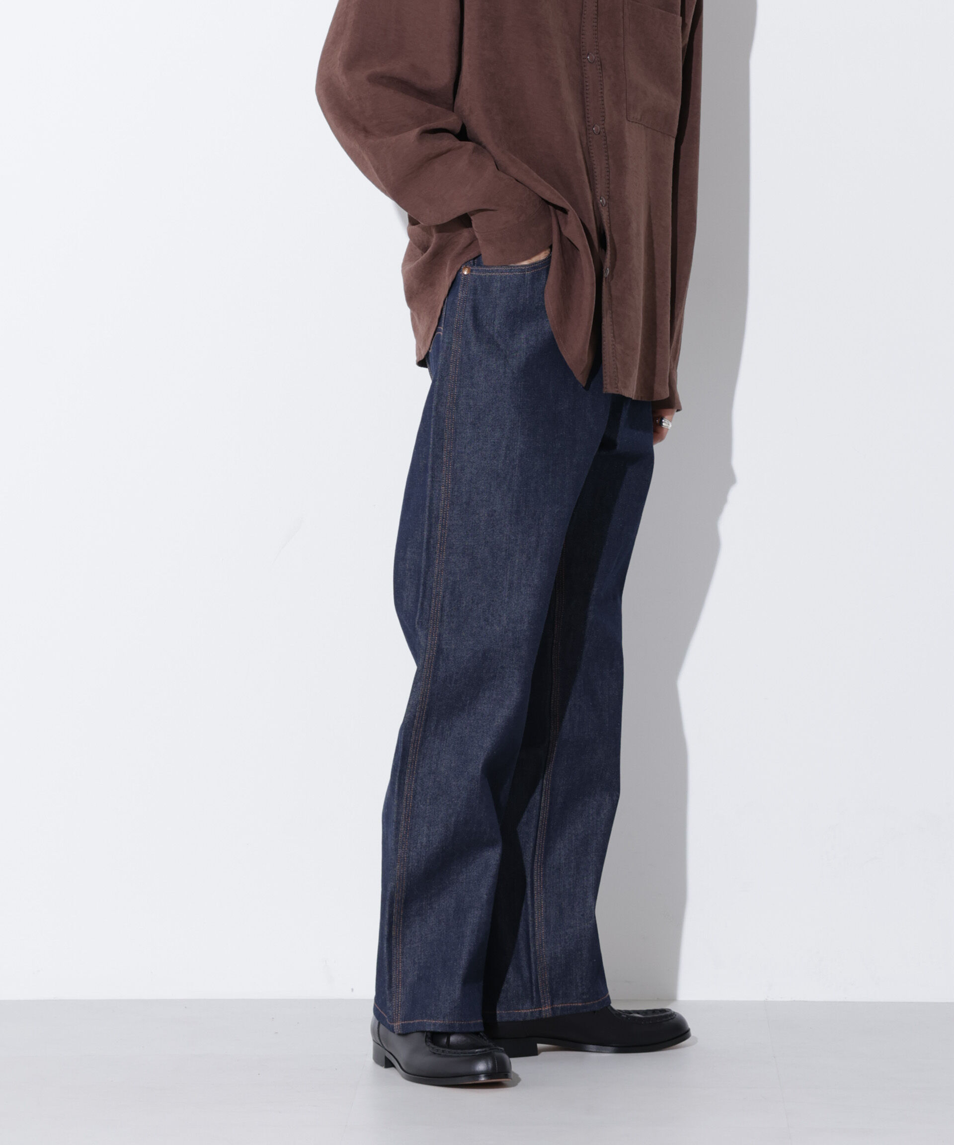 モテ系ファッションメンズ|【ナノ・ユニバース/NANO universe】 LEE/別注 COW BOY PANTS(セットアップ可)