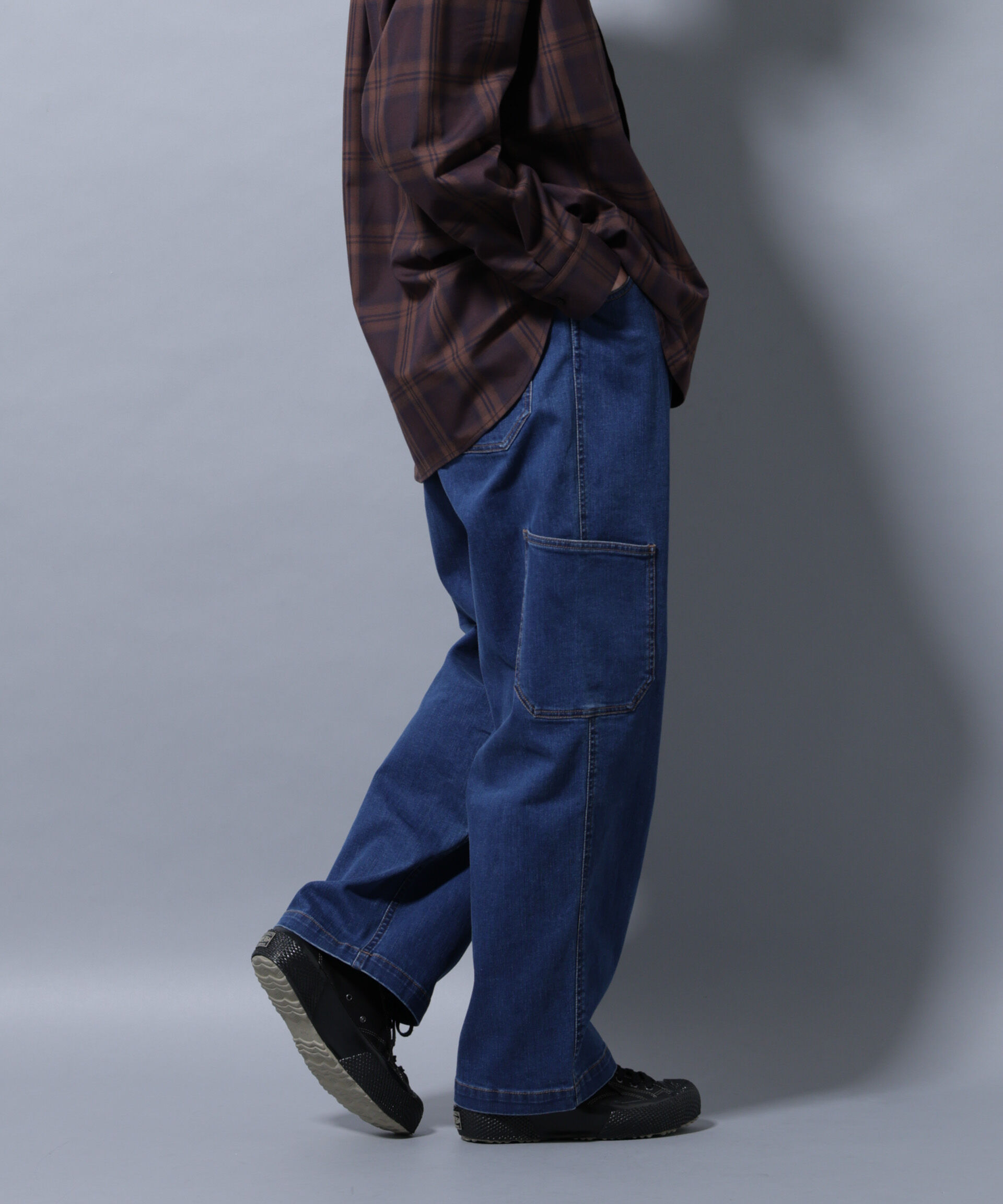 【ナノ・ユニバース/NANO universe】 Gramicci/別注 CARGO DENIM PANT