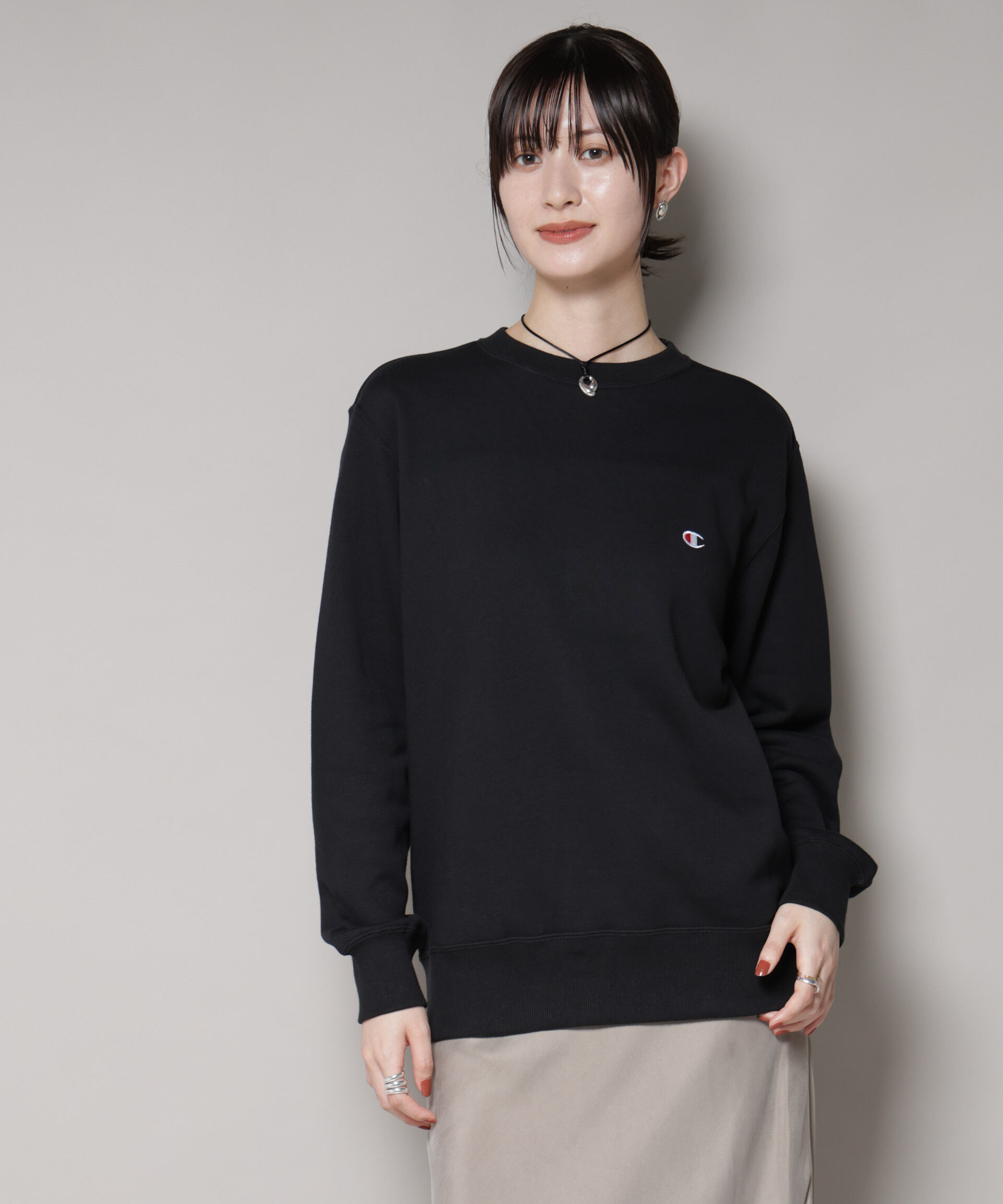 ファッションメンズのイチオシ|【ナノ・ユニバース/NANO universe】 Champion/CREW NECK SWEATSHIRT