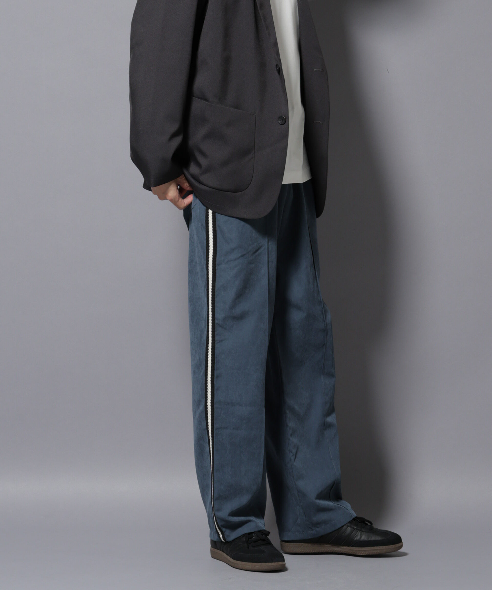 メンズファッションオススメ|【ナノ・ユニバース/NANO universe】 NORMANBROS別注 トラックパンツ