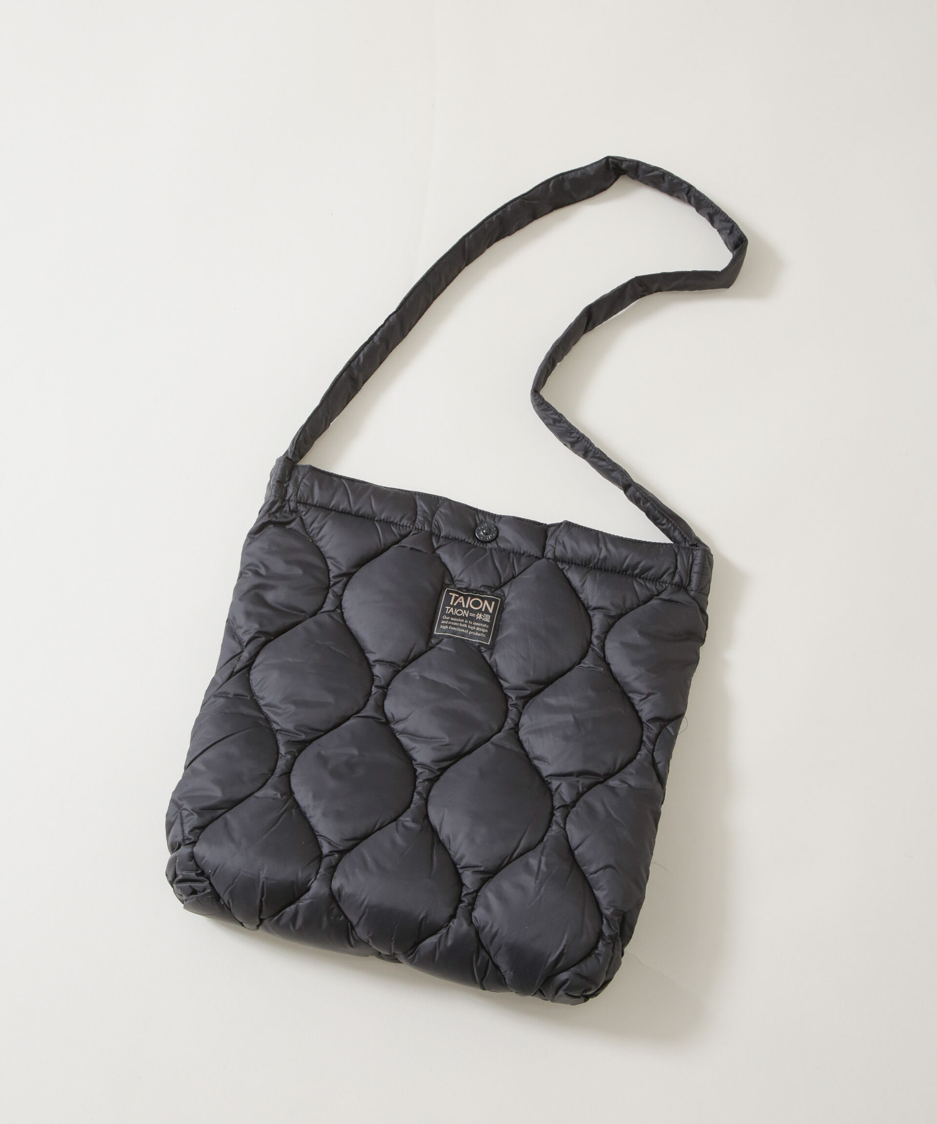 ファッションメンズお薦め|【ナノ・ユニバース/NANO universe】 TAION/MILITARY CROSS BODY DOWN BAG-M