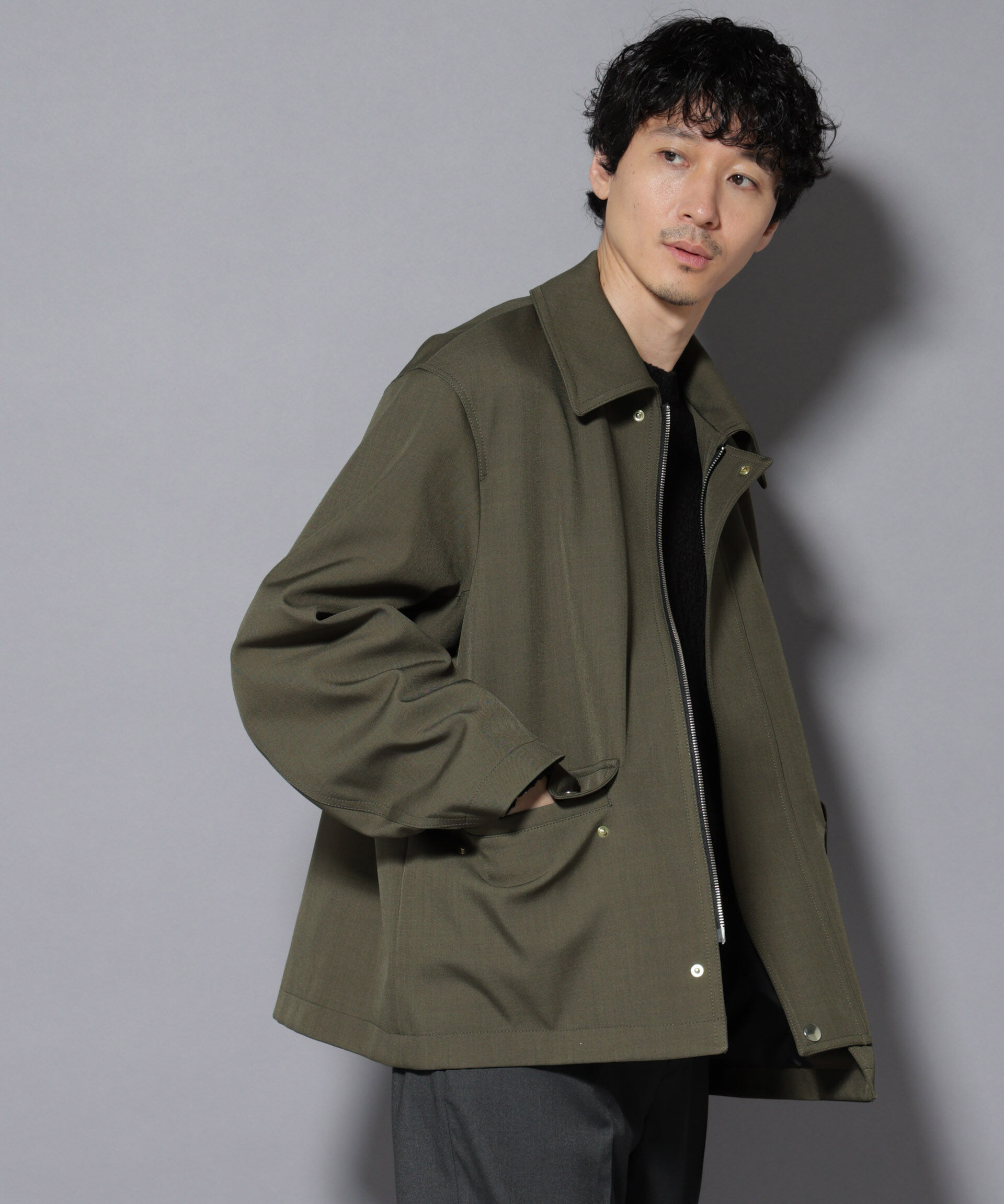 メンズファッションの一押し|【ナノ・ユニバース/NANO universe】 メタルギアボンディングFUSIONSYSTEMカーコート