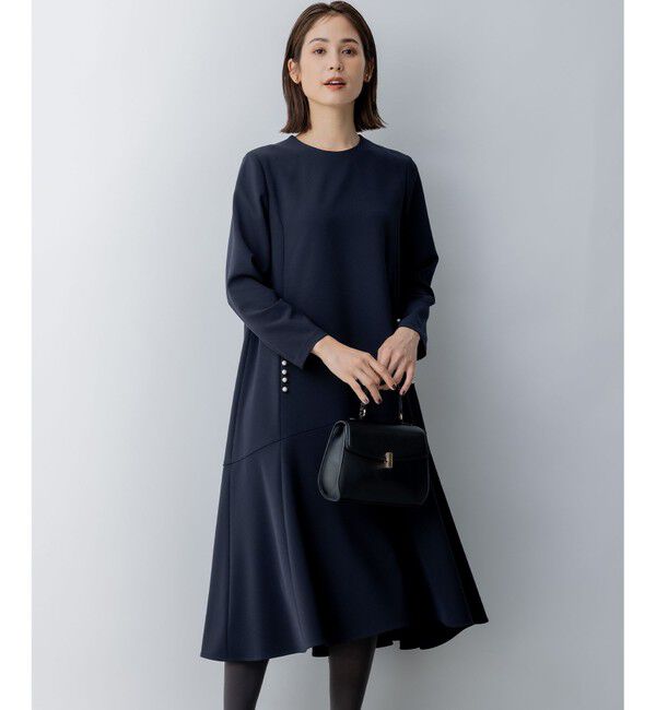 【クミキョク/組曲】 【WEB限定】コンフォータブルドレープ ワンピース