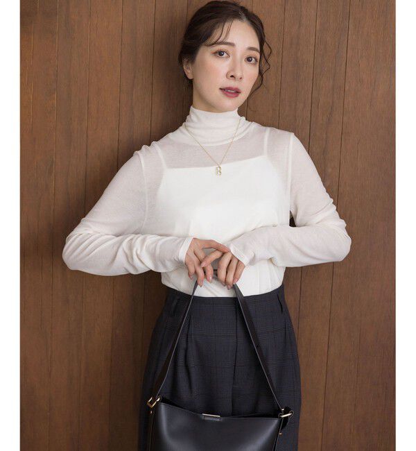 メンズファッションなら|【クミキョク/組曲】 ハイツイストシアー インナータートル