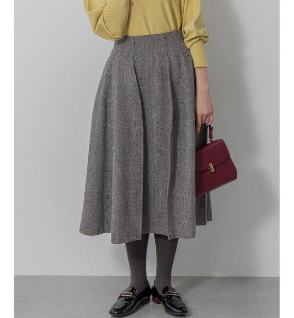 【クミキョク/組曲】 シックツイード スカート